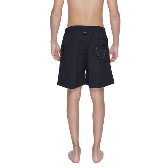 Blauer Black Polyamide Swim Men's Shorts - Picture 2 of 4
